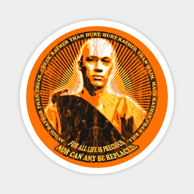 The Path of Kwai Chang Magnet by Doc Multiverse Designs